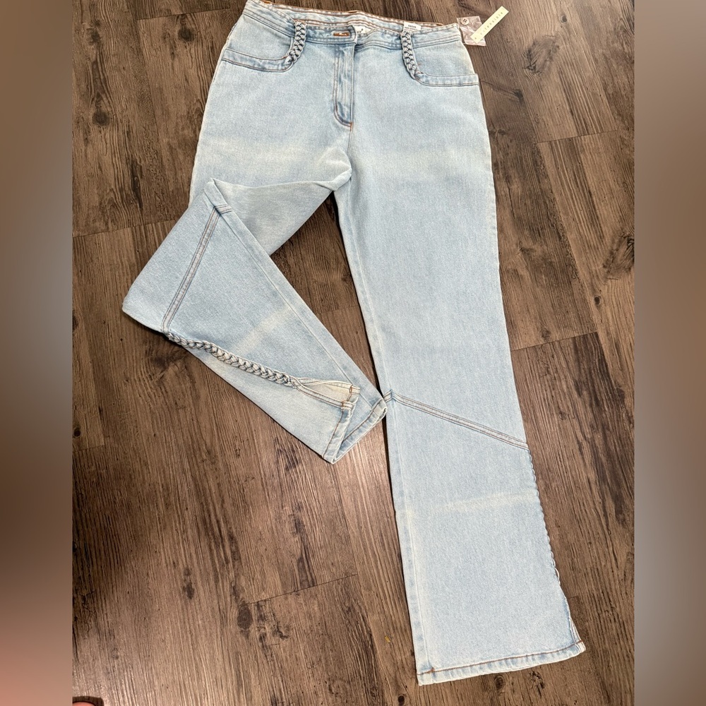 Together Women's High Rise Light Blue Jeans